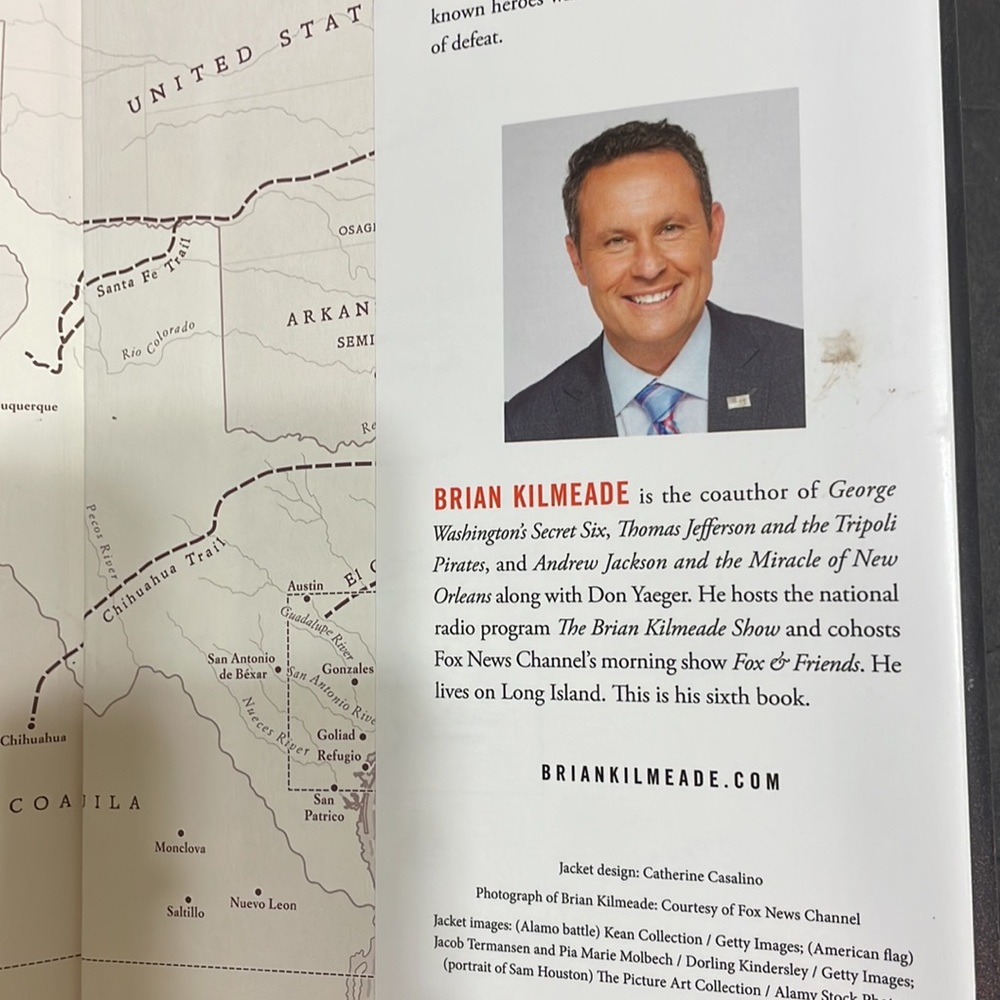 BRIAN KILMEADE Sam Houston and the Alamo Avengers Hardback Book - Picture 5 of 16